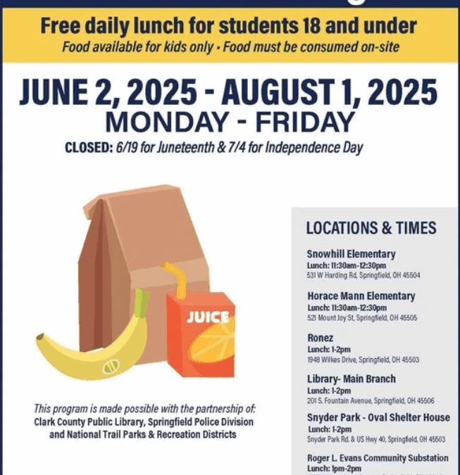 Springfield Summer Food Program