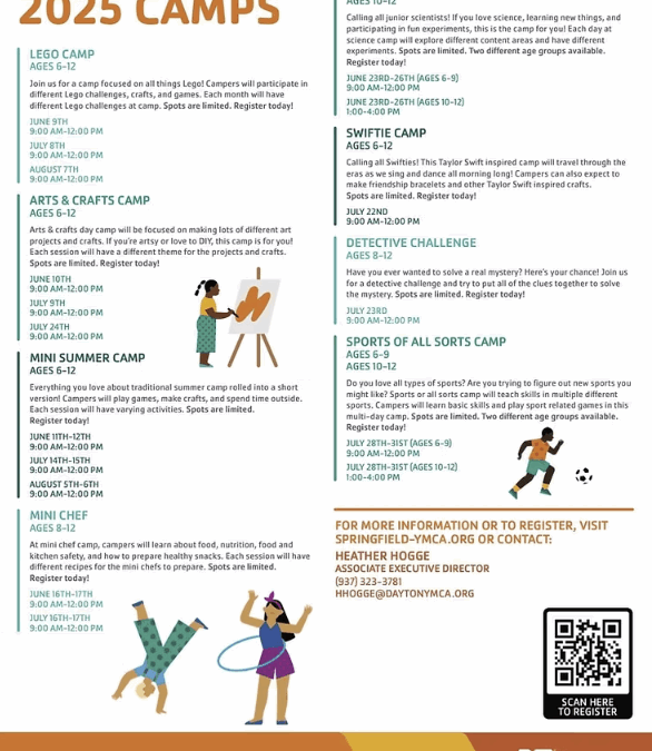 Springfield Family YMCA Summer Camps 2025