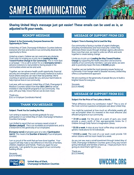 Sample Communication