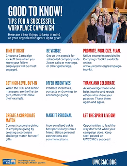 Tips for a Successful Campaign