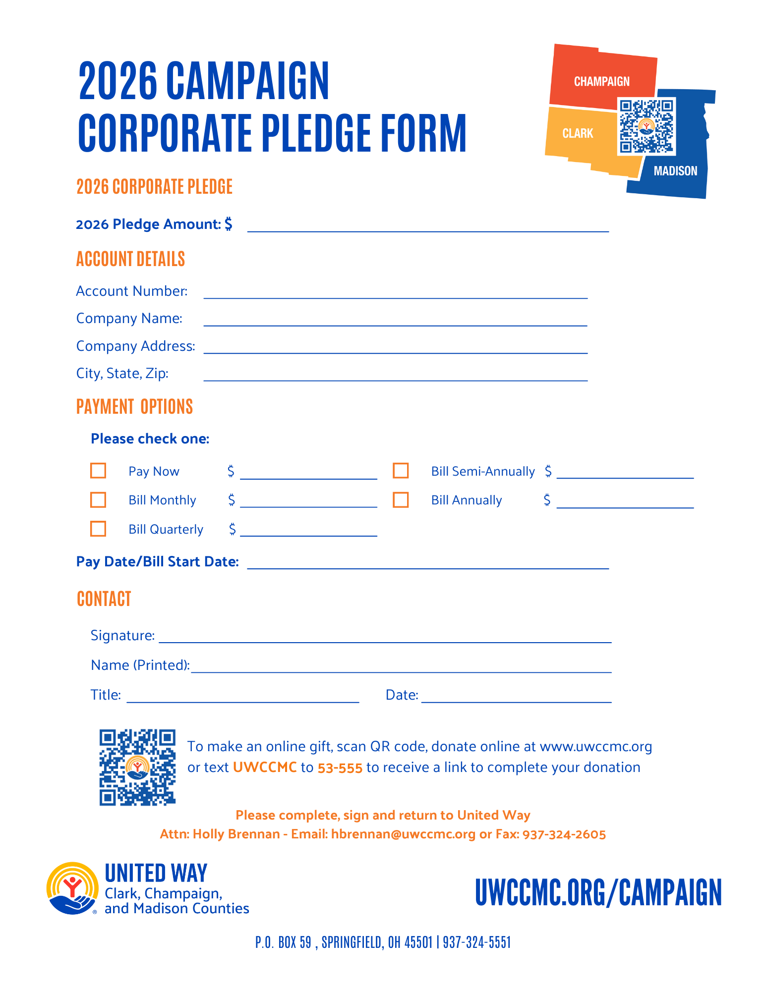 2026 Campaign Corporate Card