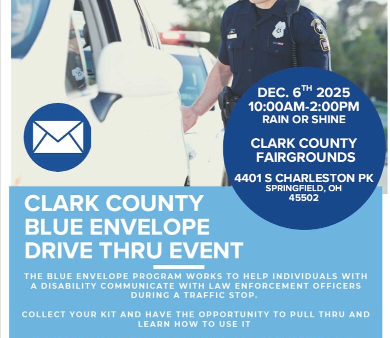 Clark County Blue Envelope Drive Thru Event – Dec 6, 2025